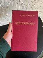 Vincentius van Wijk - Boerderijnamen - 1948, Ophalen of Verzenden, Vincentius van Wijk, 20e eeuw of later, Gelezen