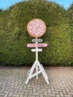 Geboorte beschuit met muisjes bord - Hoera een jongen/meisje, Kinderen en Baby's, Kraamcadeaus en Geboorteborden, Ophalen, Gebruikt