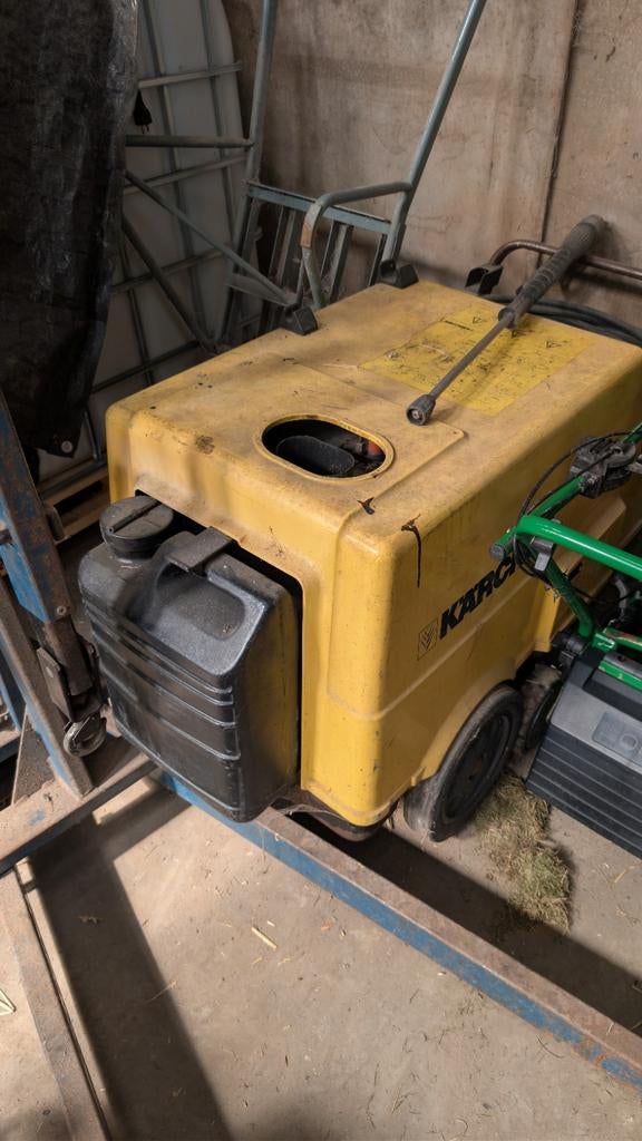 Kärcher warmwater hogedrukreiniger, gebruikt, Ophalen, Gebruikt, Elektrisch, Kärcher