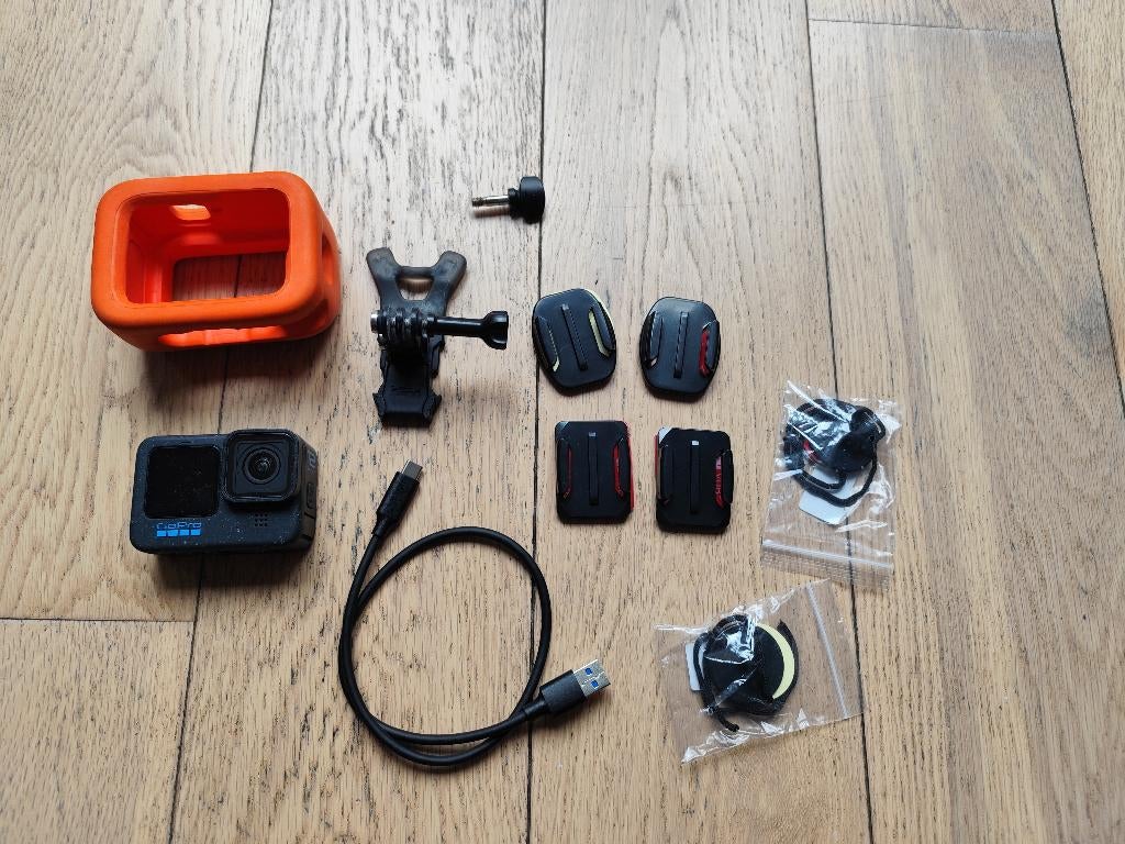 GoPro Hero 12 Black + accessoires, Audio, Tv en Foto, Actiecamera's, Ophalen of Verzenden, Zo goed als nieuw, GoPro