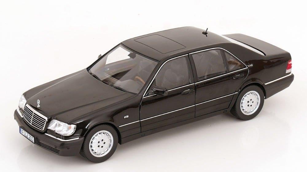 Mercedes S600 W140 1997, 1/18, Norev, Auto, ., Norev, Ophalen of Verzenden