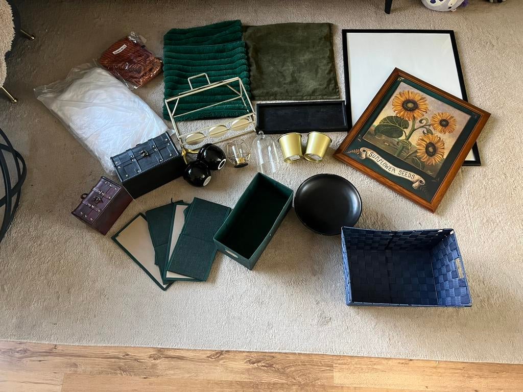 Pakket huis decoratie, Ophalen, Zo goed als nieuw