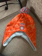 Unox Oranje Wintermuts met Pompon efteling, Ophalen of Verzenden, Zo goed als nieuw