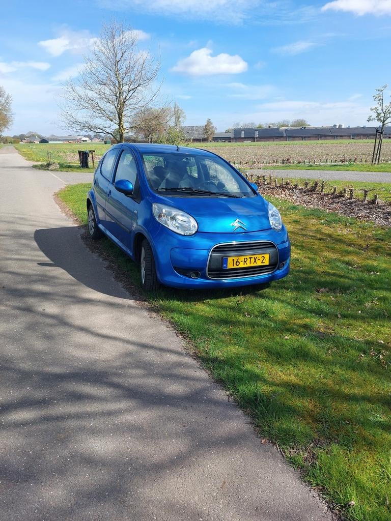 Citroën C1 2011 Blauw, 152.000KM, Stof, Blauw, C1, Overige kleuren