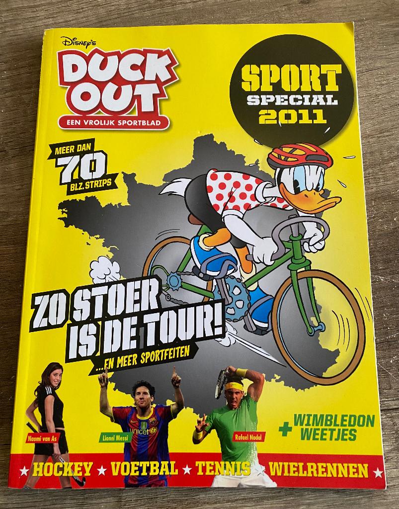 stripboek duck out, Boeken, Stripboeken, Eén stripboek, Ophalen of Verzenden, Zo goed als nieuw