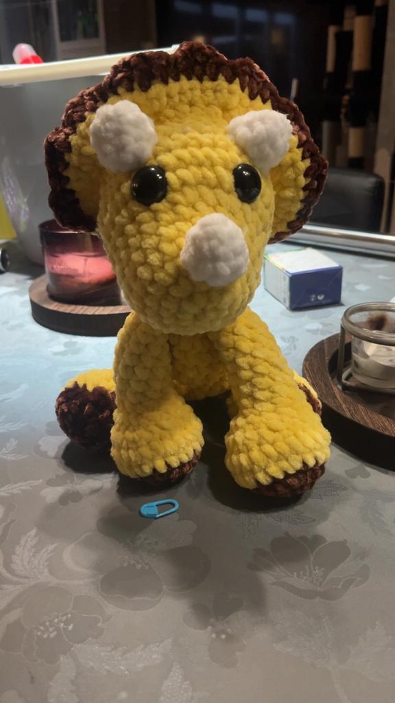 Buttercup the dino, Ophalen of Verzenden, Zo goed als nieuw, Stoffen beer, Overige merken