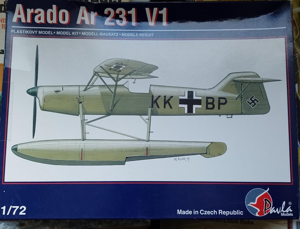 Modelbouw set 1/72 Arado Ar 231 - Pavla Models, Hobby en Vrije tijd, Overige merken, 1:72 tot 1:144, Ophalen of Verzenden, Zo goed als nieuw