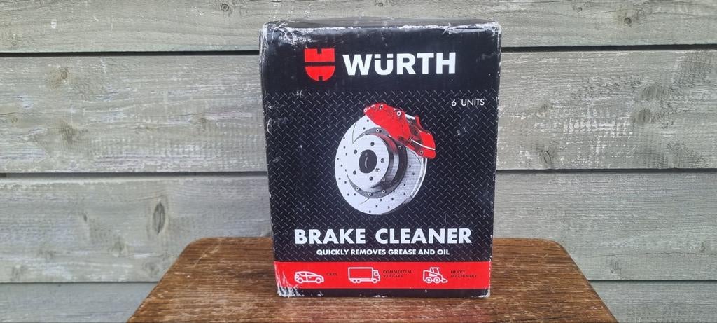 WURTH WÜRTH REMREINIGER REMMENREINGER 6X NIEUW IN DOOS, Auto diversen, Onderhoudsmiddelen, Ophalen of Verzenden