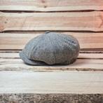 Stetson Hatteras Herringbone Pure Silk Newsboy - size 60, 60 cm (XL, 7½ inch) of meer, Stetson, Ophalen of Verzenden, Pet