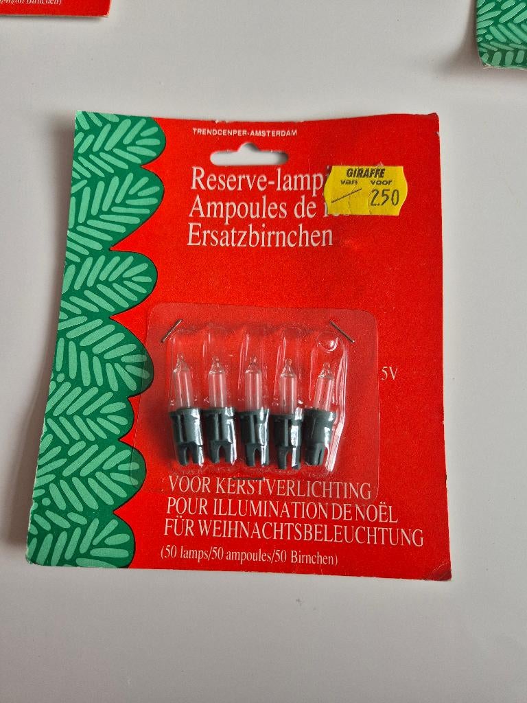 Nieuw: 8 pakjes a 5 mini reserve lampjes, Ophalen of Verzenden, Nieuw
