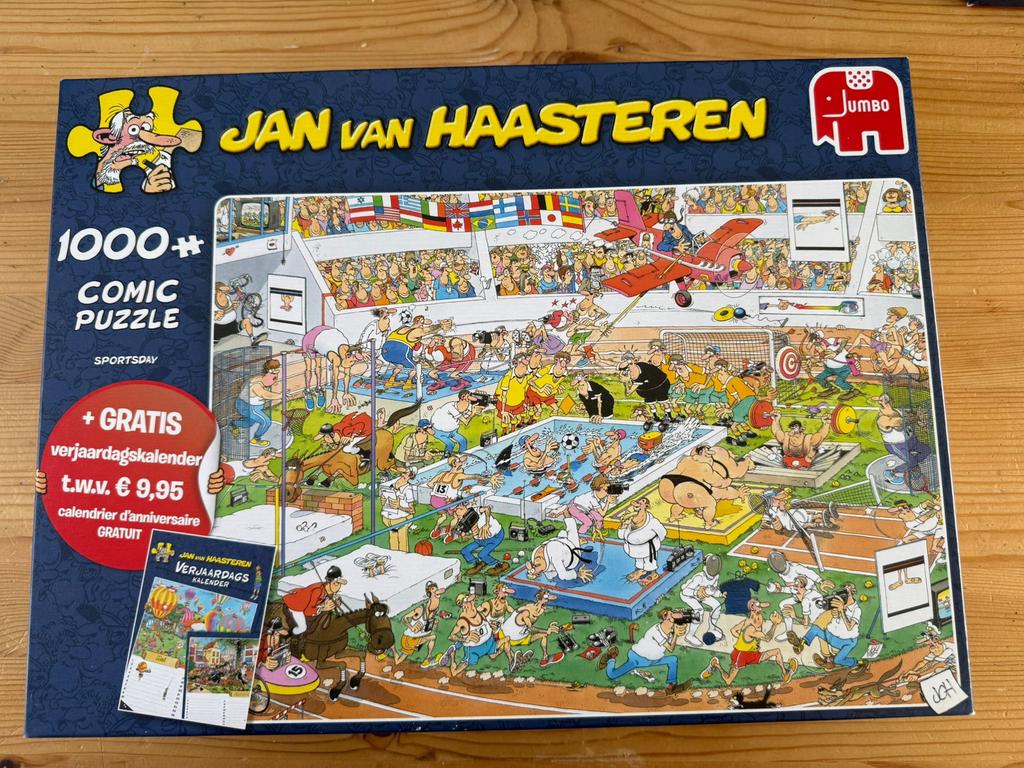 Jan van Haasteren puzzels - Diverse 1000+ stukjes, Ophalen, Meer dan 1500 stukjes, Gebruikt, Legpuzzel