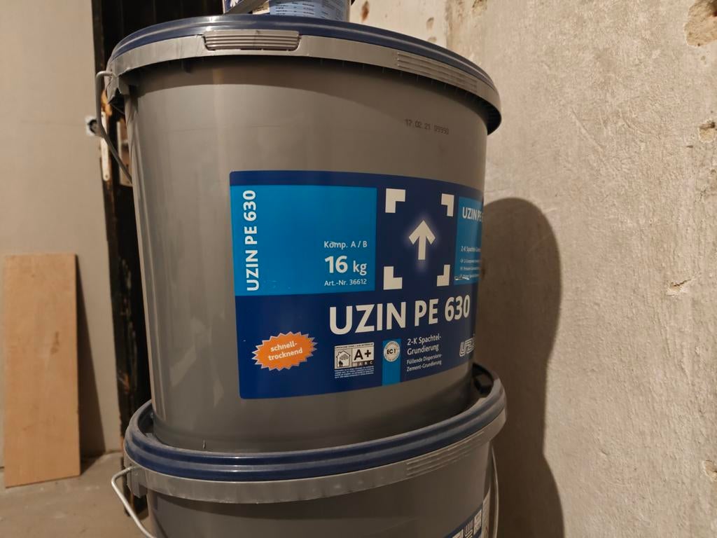 Uzin PE 630 - 16kg emmers voorstrijk, Ophalen of Verzenden, Nieuw