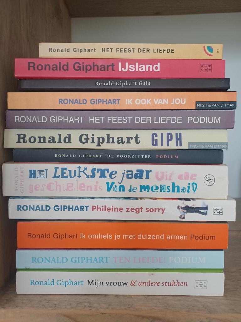Boeken Ronald Giphart, Ophalen, Zo goed als nieuw, Ronald Giphart, Nederland