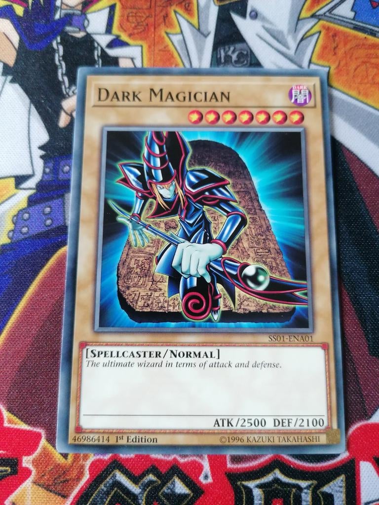 Dark Magician - SS01 - Yu-Gi-Oh, Hobby en Vrije tijd, Verzamelkaartspellen | Yu-gi-Oh!, Ophalen of Verzenden, Zo goed als nieuw