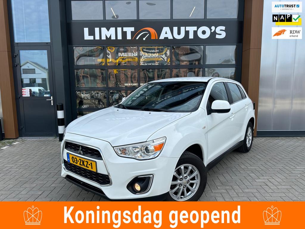 Mitsubishi ASX 1.6 Cleartec Invite 1e.Eig/Airco/Cruise/El.ra, Auto's, Mitsubishi, Euro 5, Stof, Gebruikt, 4 cilinders