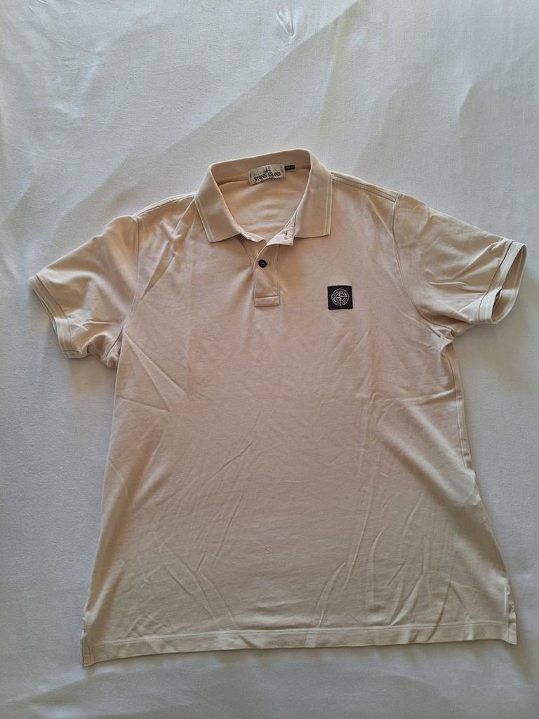 Stone polo beige maat xl, Kleding | Heren, Beige, Maat 56/58 (XL), Ophalen of Verzenden, Stone Island