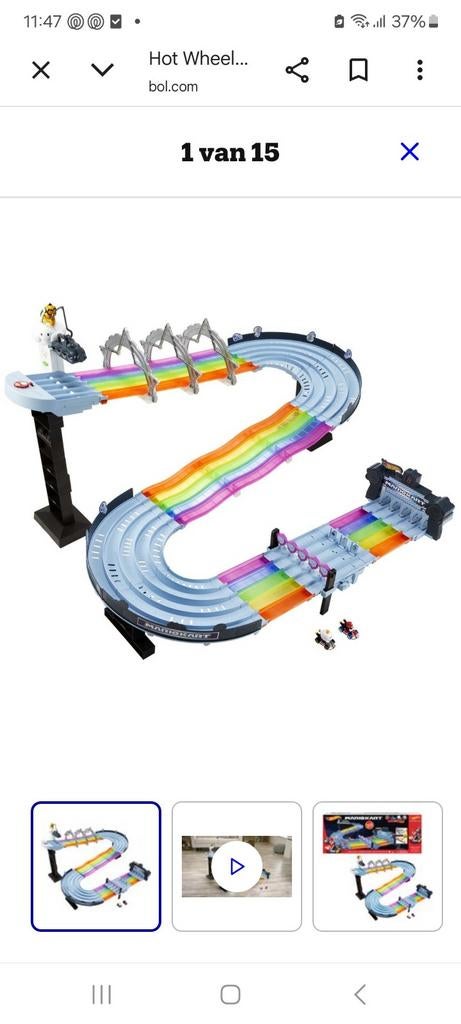 Hot wheels mario kart regenboogbaan
In hele nette staat, Kinderen en Baby's, Speelgoed | Racebanen, Ophalen, Racebaan, Zo goed als nieuw