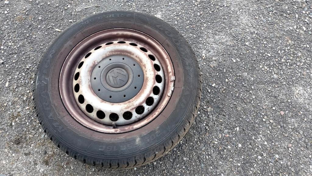 Stalen velgen VW Transporter T5, Bestelwagen, 16 inch, Ophalen of Verzenden, Zomerbanden