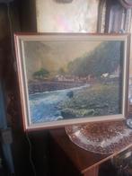 Rivierlandschap, Antiek en Kunst, Ophalen of Verzenden