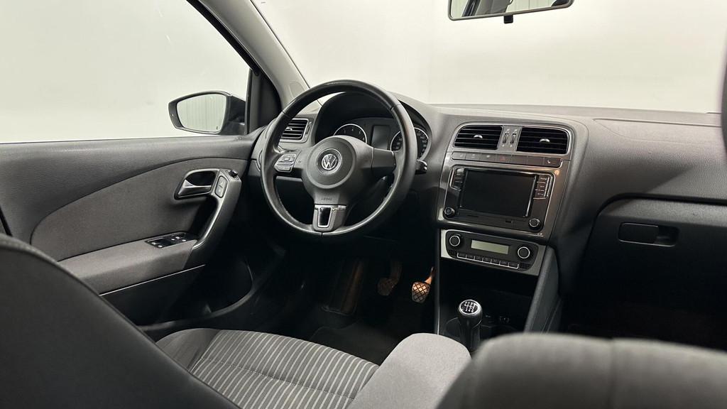 Volkswagen Polo 1.2 TSI Comfortline CARPLAY LM 5 DEURS., Auto's, Voorwielaandrijving, Euro 5, Stof, Zwart