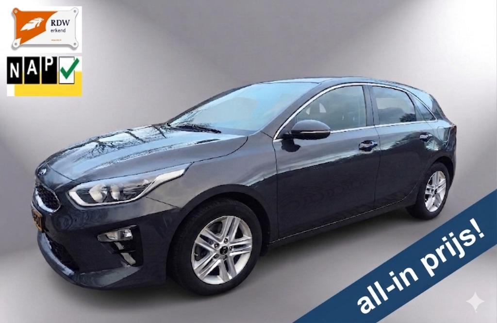 12 mnd Europese Garantie KIA CEED 1.0 T-GDi DynamicPlusLine, Auto's, Kia, Voorwielaandrijving, Stof, Euro 6, 1197 kg