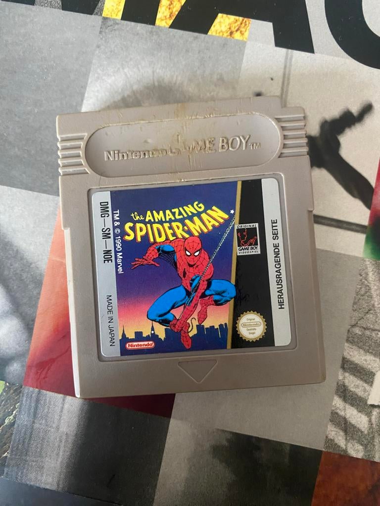 The Amazing Spider-Man Gameboy Color - Zeer Goede Staat, Spelcomputers en Games, Games | Nintendo Game Boy, Avontuur en Actie