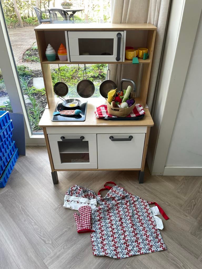 Ikea Duktig speelkeuken met accessoires, Ophalen, Gebruikt, Hout, Speelkeuken