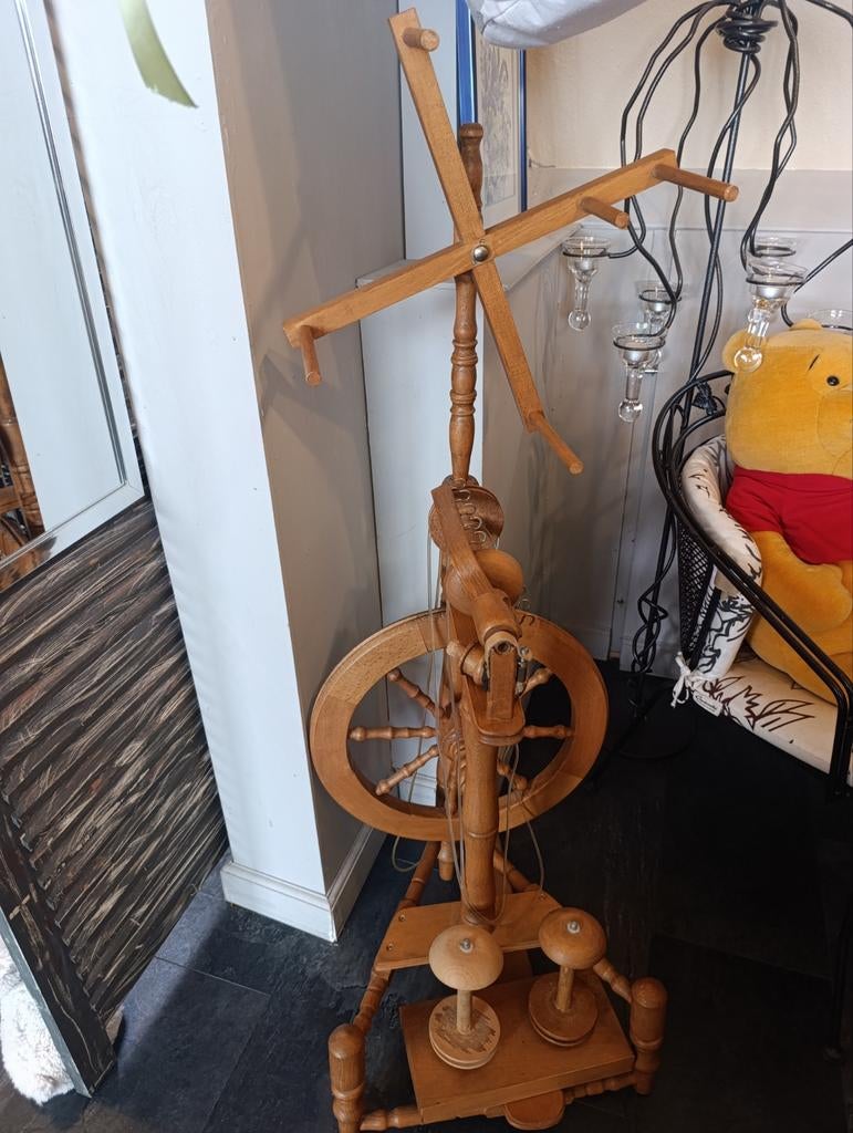 Spinnewiel, Ophalen, Spinnewiel