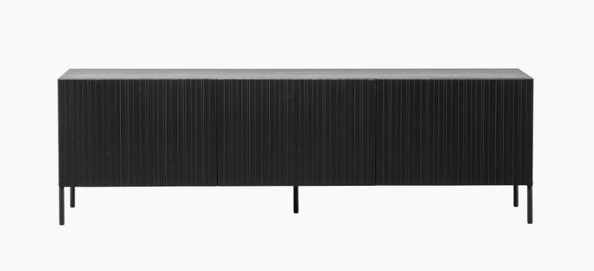 WOOOD Grand Gravure tv kast, Huis en Inrichting, Kasten | Televisiemeubels, Ophalen, 150 tot 200 cm, Zo goed als nieuw, Minder dan 100 cm