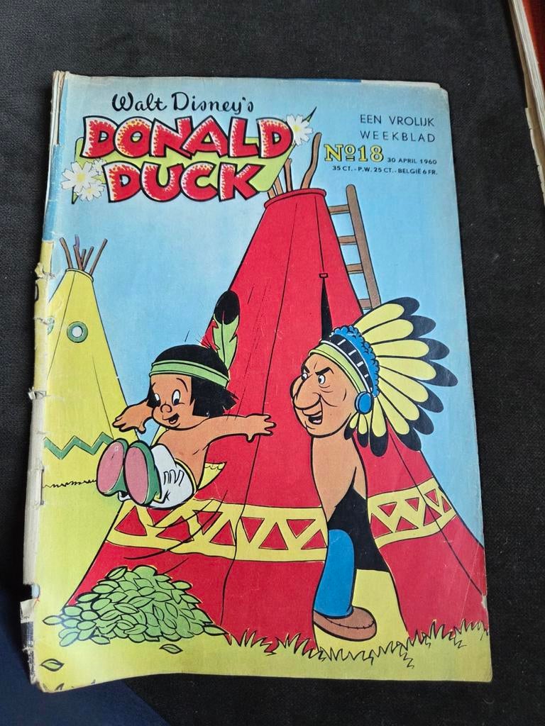 Oude Donald Duckies - Jaren '60 en '70 Collectie, Meerdere stripboeken, Ophalen of Verzenden, Gelezen, Walt Disney