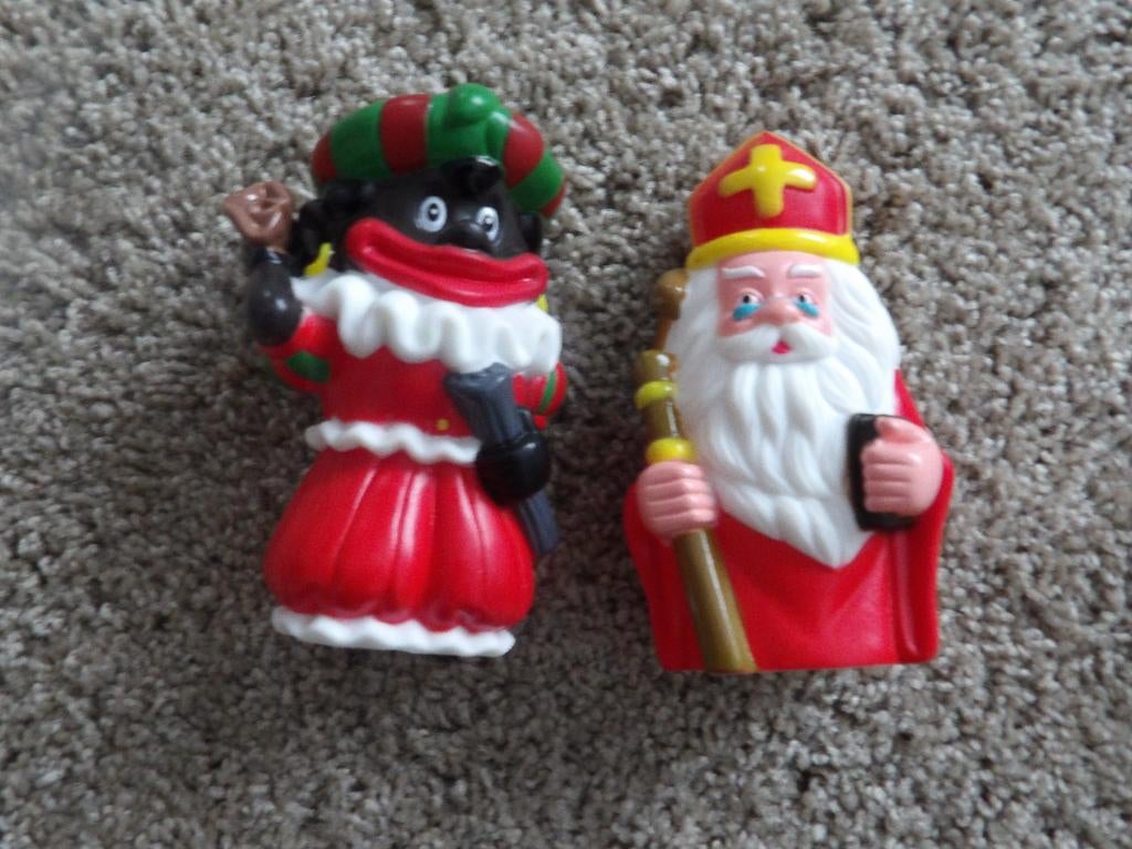NIEUW 4 vingerpoppen SINTERKLAAS EN PIETEN, Diversen, Sinterklaas, Ophalen of Verzenden, Nieuw
