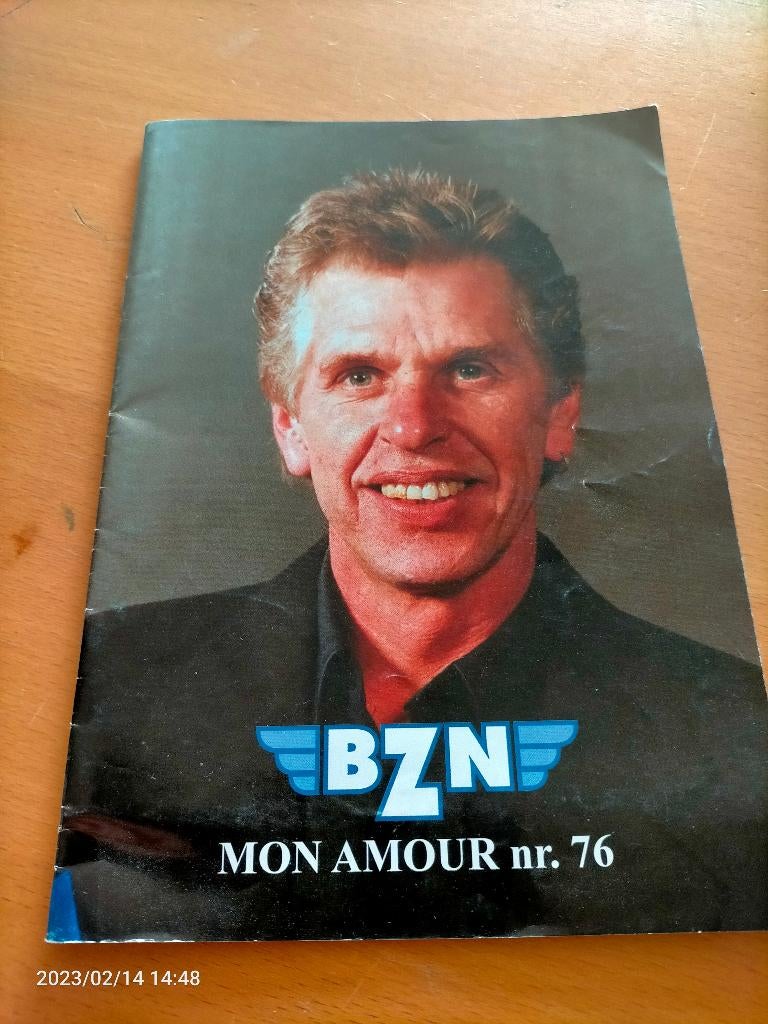 Boekje Bzn nr 57 Mon amour, Ophalen of Verzenden, Foto of Kaart