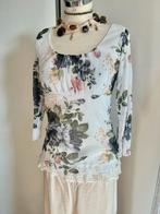 Romantische top maat 38, Ophalen of Verzenden, Zo goed als nieuw, Maat 38/40 (M), Wit