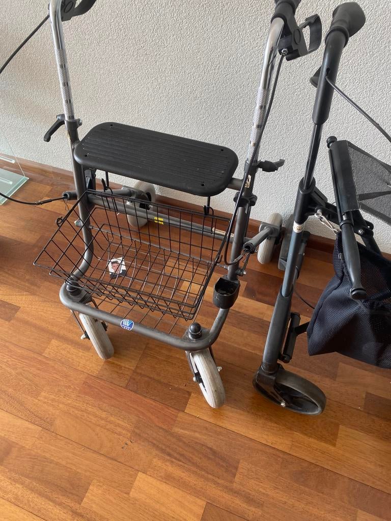 Rollators bieden mag per stuk of per 3, Ophalen of Verzenden, Zo goed als nieuw