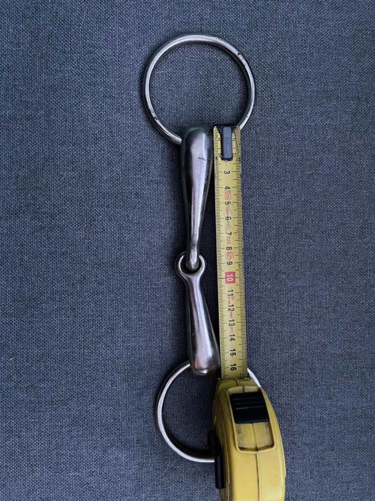 Enkel gebroken bit 16cm, Dieren en Toebehoren, Ophalen of Verzenden, Zo goed als nieuw