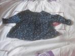 Donkerblauw/wit blousje met bloempjes Tape á LOeil 56/62, Kinderen en Baby's, Babykleding | Maat 56, Tape á L Oeil, Meisje, Ophalen of Verzenden
