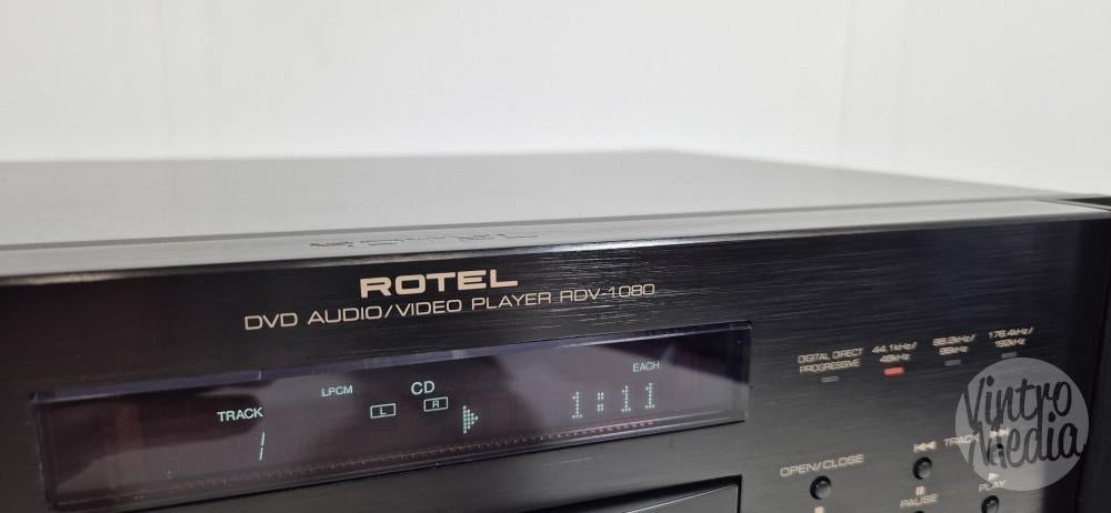 Rotel RDV-1080 CD-Speler | DVD-Speler | CD | DVD | Garantie, Ophalen of Verzenden, Refurbished, Overige merken