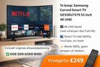 Samsung Curved Smart TV UE55RU7379 55 inch 4K UHD, Ophalen, 50 Hz, Zo goed als nieuw, Samsung