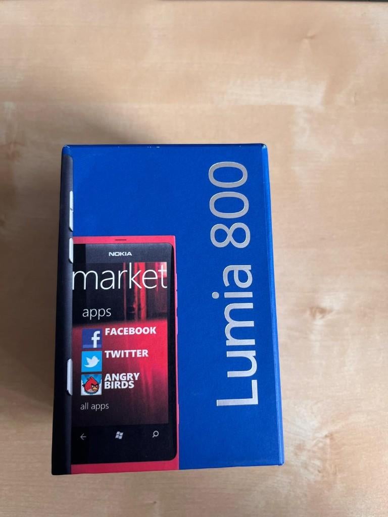 Nokia Lumia 800 (vintage), Gebruikt, Overige modellen, Zwart, Touchscreen