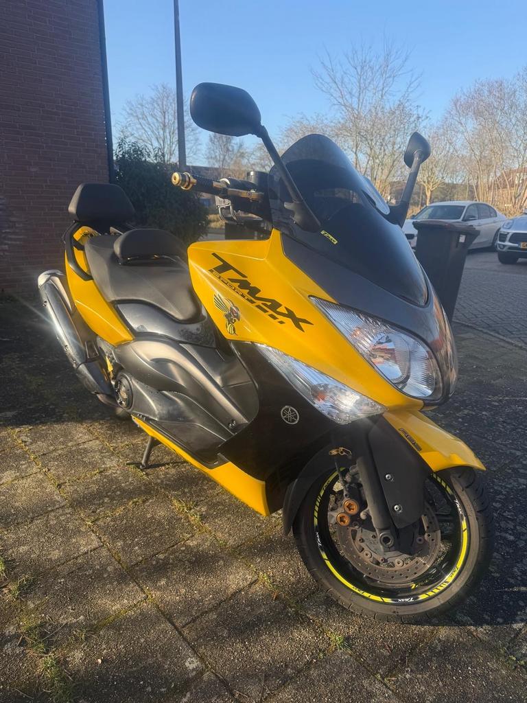 Yamaha TMAX 500 2010 - Sportieve motorscooter, Motoren, Meer dan 35 kW, Minimaal motorrijbewijs A2, 2 cilinders, Scooter