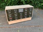 Ladenkast met 15 lades - Industriële stijl, Ophalen, Gebruikt, 100 tot 150 cm, 5 laden of meer