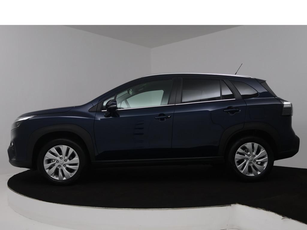 Suzuki S-Cross 1.4 Boosterjet Select Smart Hybrid | Apple Ca, Voorwielaandrijving, 12 maanden, Stof, Zwart