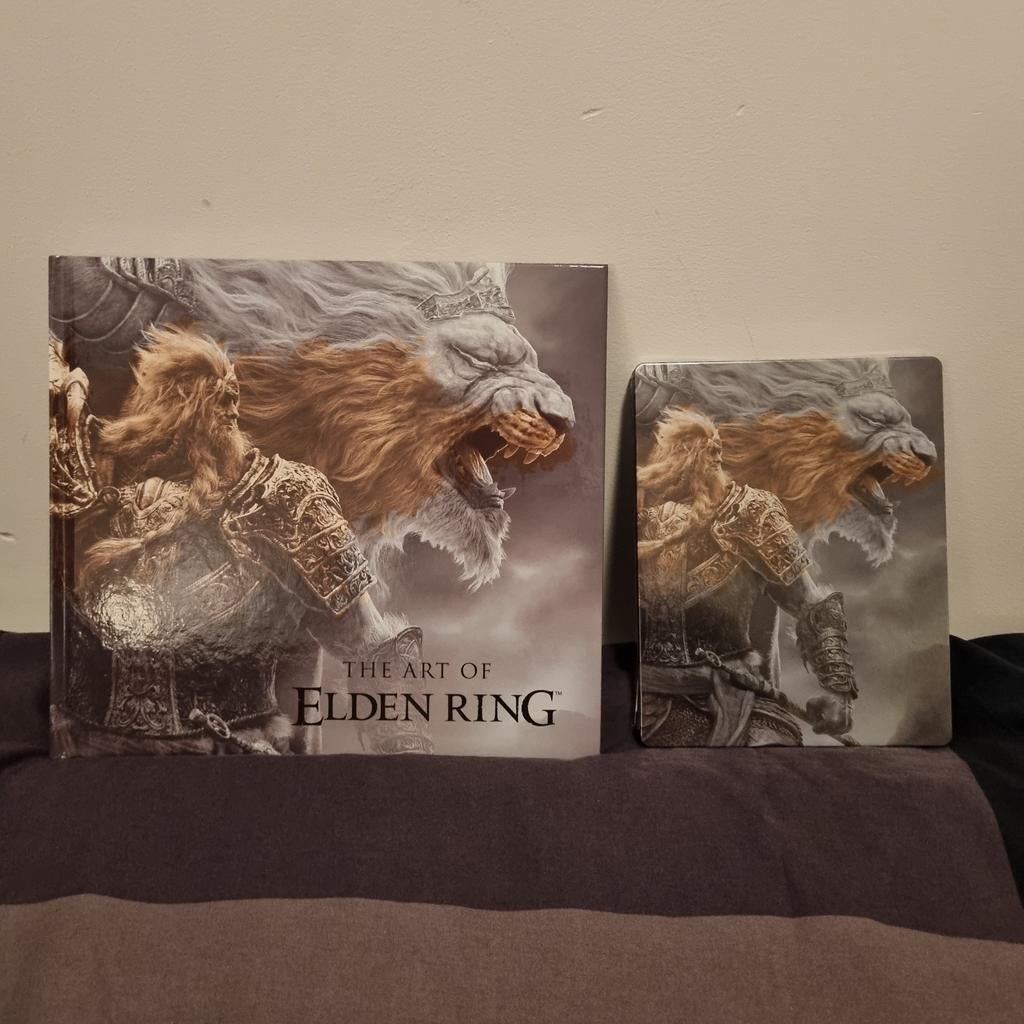 Limited Edition Elden Ring Art Book en Steelbook, Avontuur en Actie, Online, Ophalen of Verzenden, Zo goed als nieuw