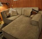 Hoekbank Sevn Tori, twee delen, ottomaan links, Huis en Inrichting, Banken | Bankstellen, Ophalen, Hoekbank, Driepersoons, Zo goed als nieuw