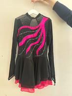 Kunstschaatspakje jurkje maat 12 - Zo goed als nieuw, Zwart, Overige typen, Ophalen of Verzenden, Zo goed als nieuw