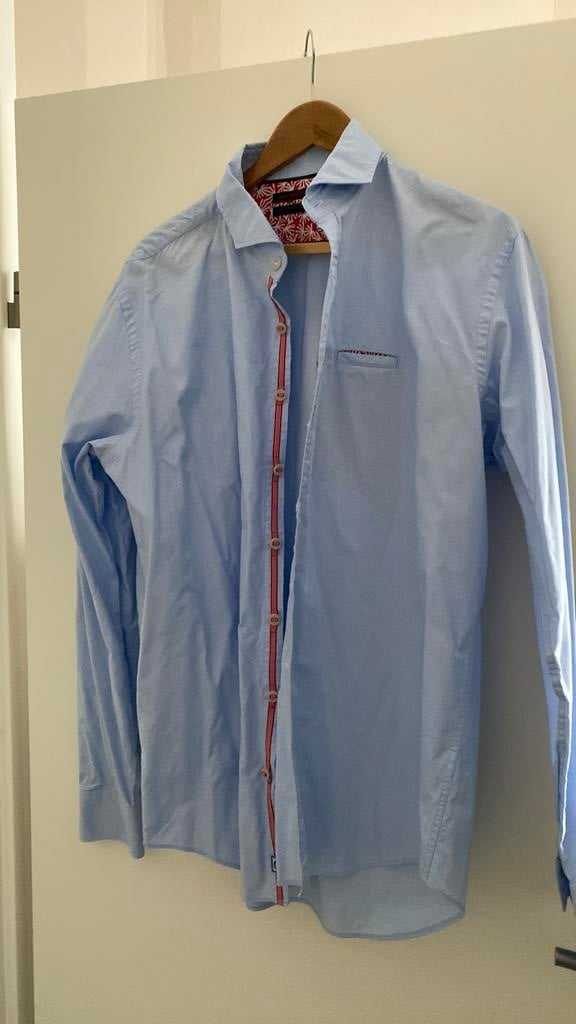 Blue industry maat xl of 43, Ophalen of Verzenden, Zo goed als nieuw, Blauw, Halswijdte 43/44 (XL)