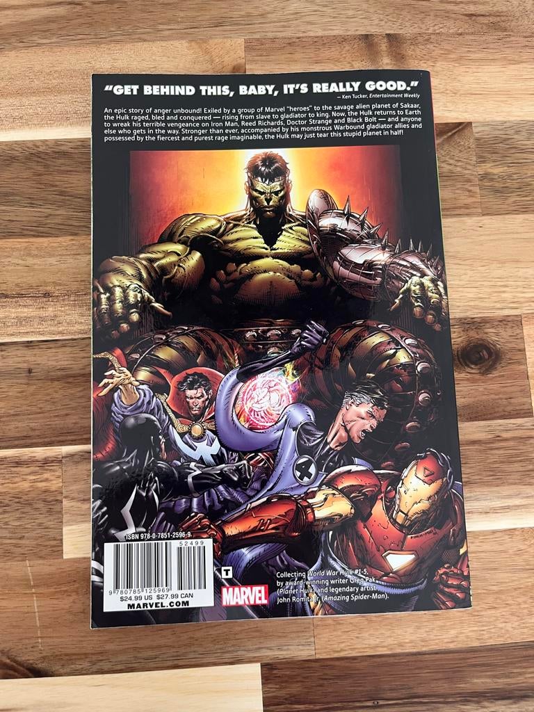 Marvel World War Hulk Comic - Greg Pak & John Romita Jr., Eén comic, Ophalen of Verzenden, Zo goed als nieuw, Amerika