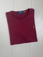 Ralph Lauren T-shirt Bordeaux Rood Maat L, Ophalen of Verzenden, Zo goed als nieuw, Maat 52/54 (L), Rood