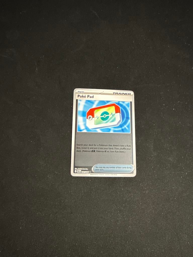 Pokémon PokePad Trainer Kaart081/088, Ophalen of Verzenden, Zo goed als nieuw, Losse kaart