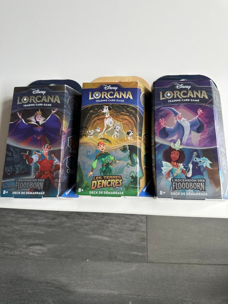 Lorcana Floodborn Franse Starterdecks, Ophalen of Verzenden, Nieuw, Starterdeck